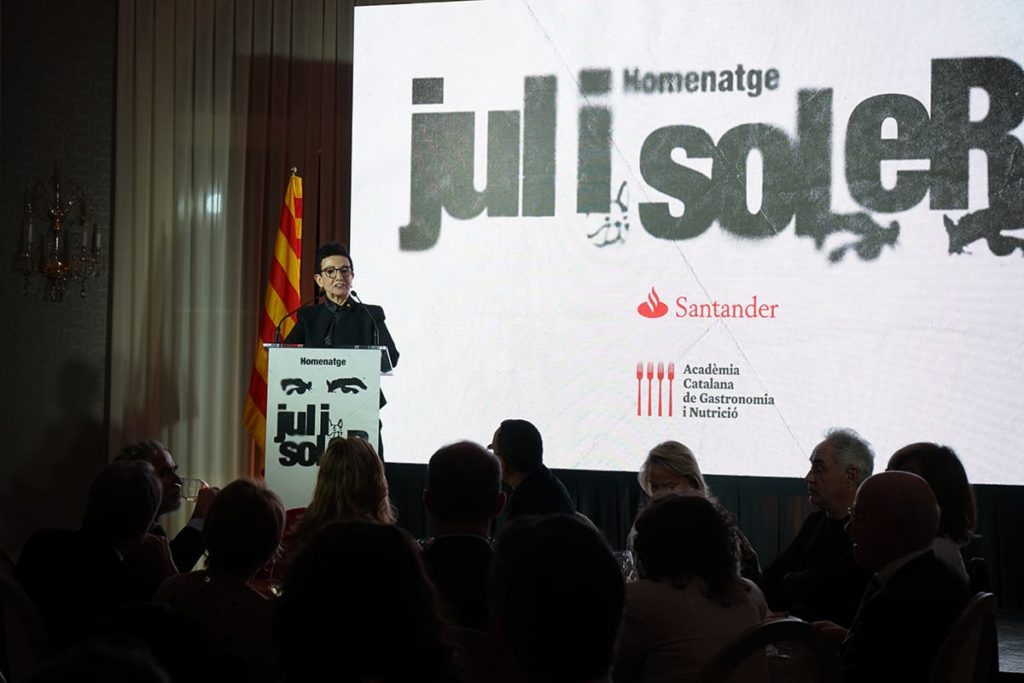Academia-Catalana-Gastronomia-Nutricio-ACGN Homenatge Juli Soler