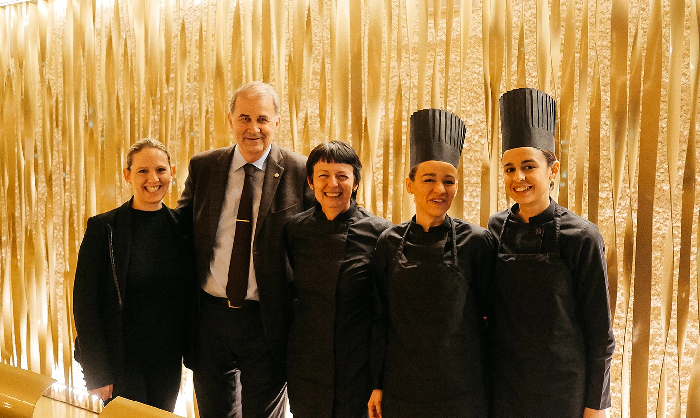 Trobada gastronòmica a Olot – Restaurant Les Cols